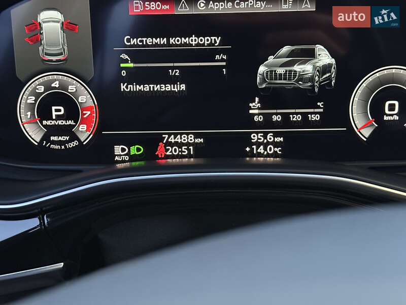 Позашляховик / Кросовер Audi Q8 2020 в Києві