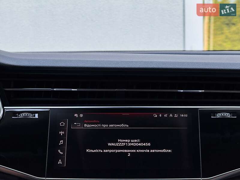 Внедорожник / Кроссовер Audi Q8 2021 в Луцке фото 119 Внедорожник / Кроссовер Audi Q8 2021 в Луцке