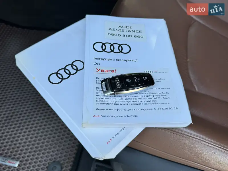 Позашляховик / Кросовер Audi Q8 2020 в Одесі документ