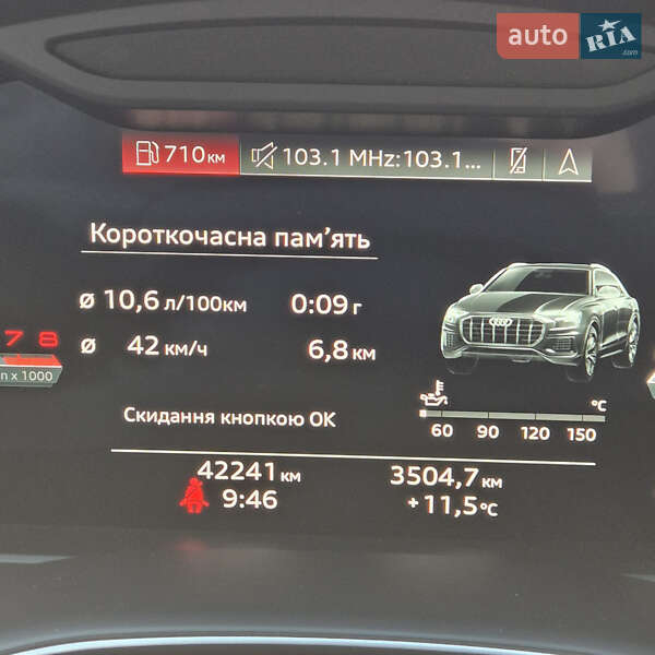 Внедорожник / Кроссовер Audi Q8 2022 в Киеве
