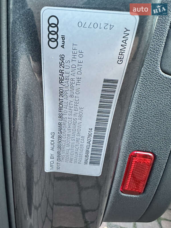 Седан Audi S4 2017 в Кам'янському фото 41 Седан Audi S4 2017 в Кам'янському