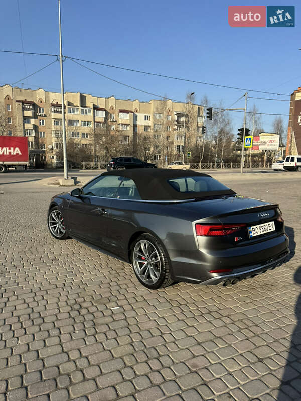 Кабриолет Audi S5 2017 в Тернополе