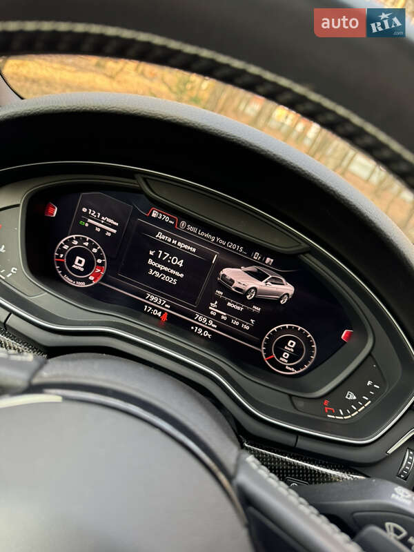 Кабриолет Audi S5 2017 в Тернополе
