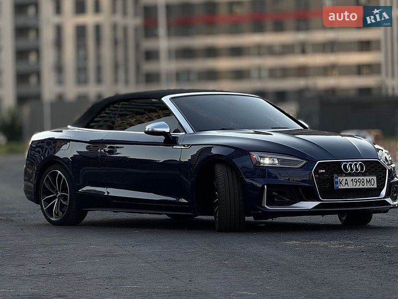 Кабриолет Audi S5 2017 в Киеве