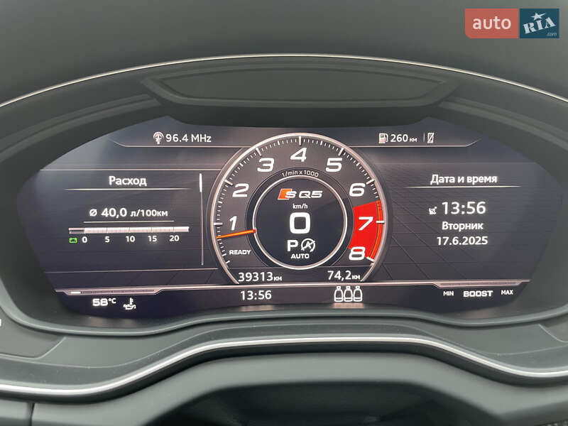 Позашляховик / Кросовер Audi SQ5 2018 в Києві