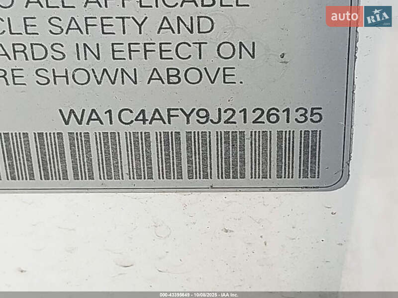 Внедорожник / Кроссовер Audi SQ5 2018 в Ровно фото 8 Внедорожник / Кроссовер Audi SQ5 2018 в Ровно