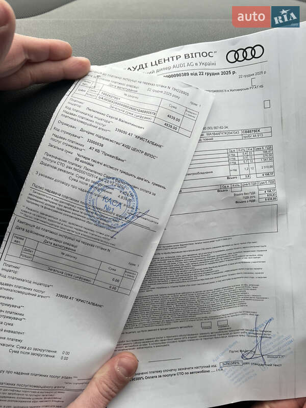 Внедорожник / Кроссовер Audi SQ5 2019 в Одессе