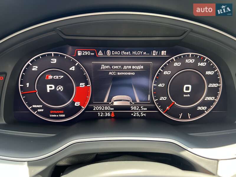 Внедорожник / Кроссовер Audi SQ7 2017 в Киеве