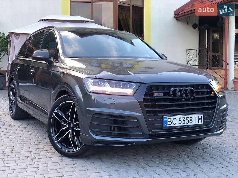 2017 Audi SQ7, VIN WAUZZZ4M7JD018601:plate — фото 1 (autoria)