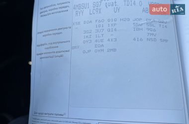 Внедорожник / Кроссовер Audi SQ7 2017 в Киеве