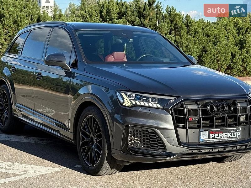 2021 Audi SQ7, VIN WAUZZZ4M4MD030760:plate — zdjęcie 1 (autoria)