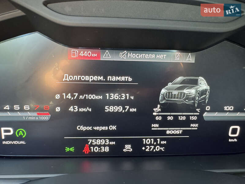 Внедорожник / Кроссовер Audi SQ8 2021 в Киеве фото 6 Внедорожник / Кроссовер Audi SQ8 2021 в Киеве
