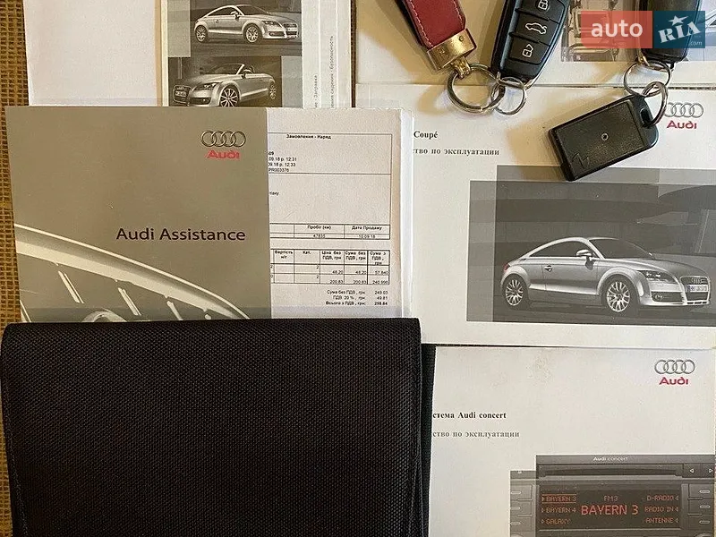 Купе Audi TT 2007 в Киеве документ
