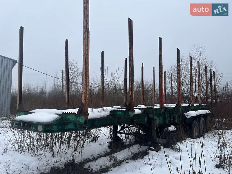 Лесовоз / Сортиментовоз - полуприцеп AUREPA IWS 2008 в Коломые