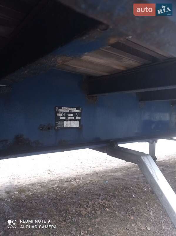 Тентованный борт (штора) - полуприцеп Benalu Fruehauh 2003 в Рокитном фото 9 Тентованный борт (штора) - полуприцеп Benalu Fruehauh 2003 в Рокитном