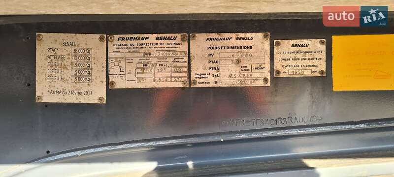 Самосвал полуприцеп Benalu TF34C1 2002 в Киеве фото 15 Самосвал полуприцеп Benalu TF34C1 2002 в Киеве