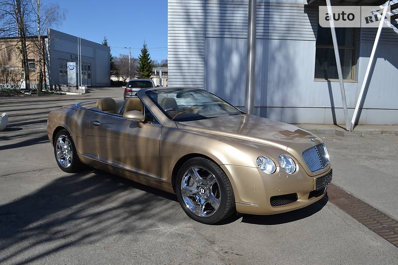 Кабріолет Bentley Continental GT 2007 в Києві