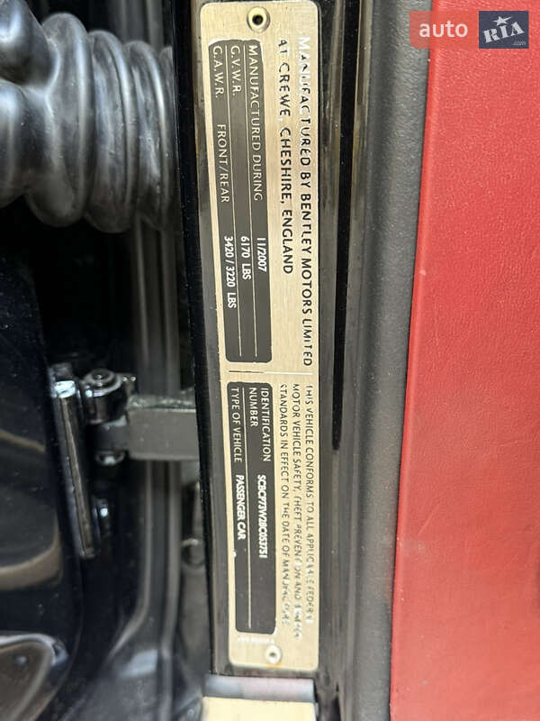 Купе Bentley Continental GT 2008 в Львові