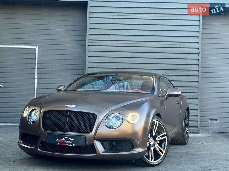 Купе Bentley Continental GT 2014 в Киеве