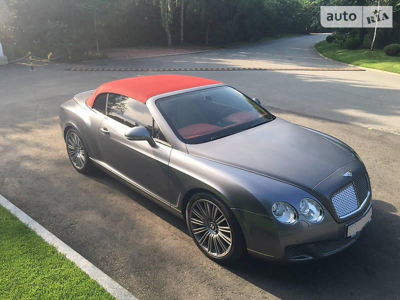 Кабриолет Bentley Continental 2009 в Киеве