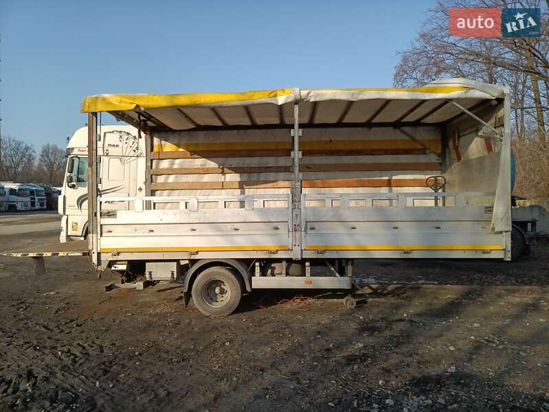 Тентованный борт (штора) - полуприцеп Birrer UE 2000 в Днепре