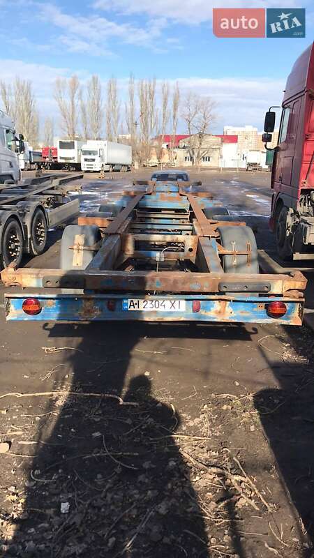 Контейнеровоз полуприцеп Blumhardt SAL 1993 в Одессе фото 2 Контейнеровоз полуприцеп Blumhardt SAL 1993 в Одессе