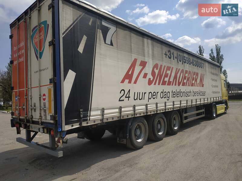 Тентований борт (штора) - напівпричіп Blumhardt SAL 1997 в Дніпрі фото 2 Тентований борт (штора) - напівпричіп Blumhardt SAL 1997 в Дніпрі