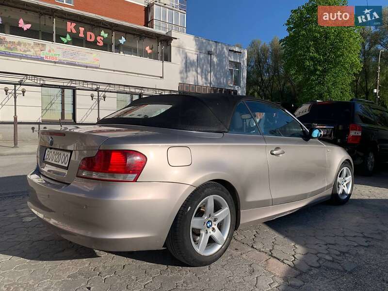 Кабриолет BMW 1 Series 2008 в Тернополе