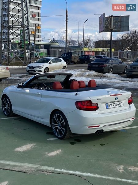 Кабриолет BMW 2 Series 2016 в Харькове