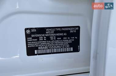 Седан BMW 3 Series 2016 в 