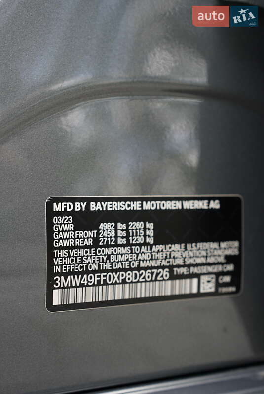 Седан BMW 3 Series 2023 в Тернополе фото 47 Седан BMW 3 Series 2023 в Тернополе
