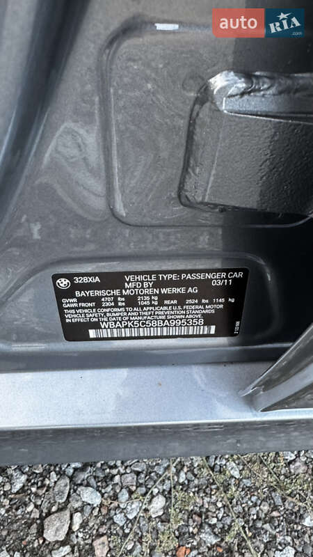 Седан BMW 3 Series 2011 в Подольске фото 21 Седан BMW 3 Series 2011 в Подольске