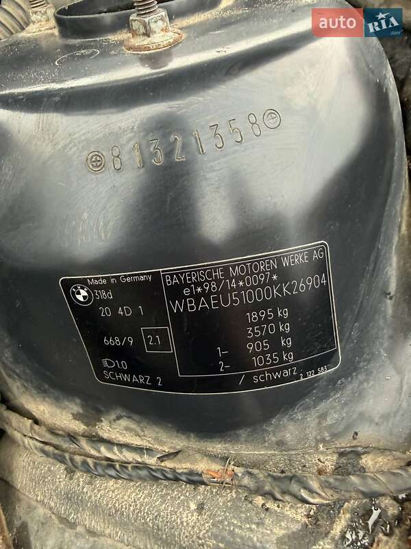 Седан BMW 3 Series 2002 в Виннице