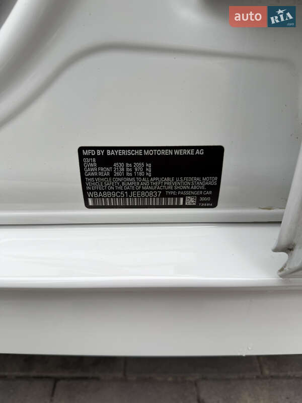 Седан BMW 3 Series 2018 в Одессе фото 53 Седан BMW 3 Series 2018 в Одессе