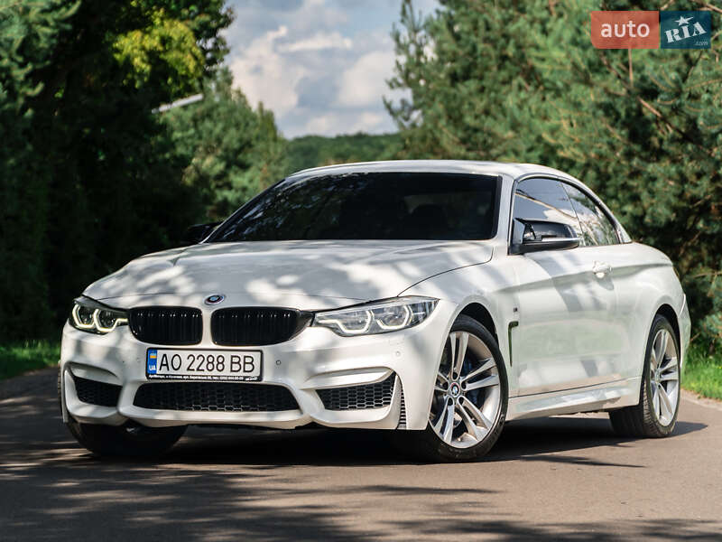 Кабріолет BMW 4 Series 2015 в Ужгороді