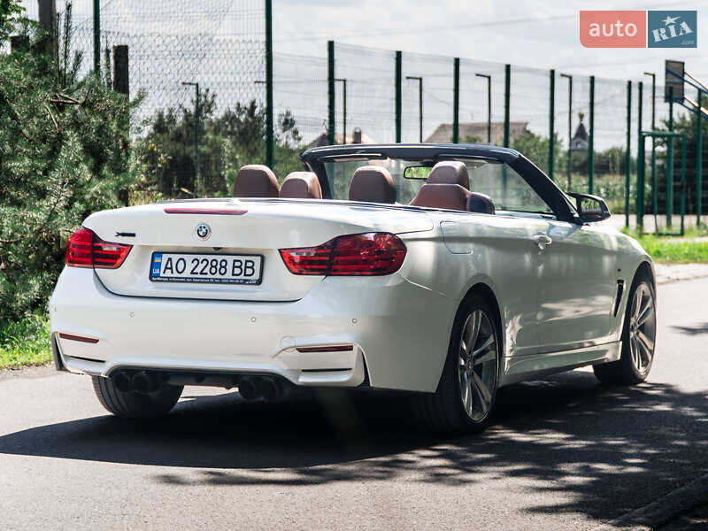 Кабріолет BMW 4 Series 2015 в Ужгороді