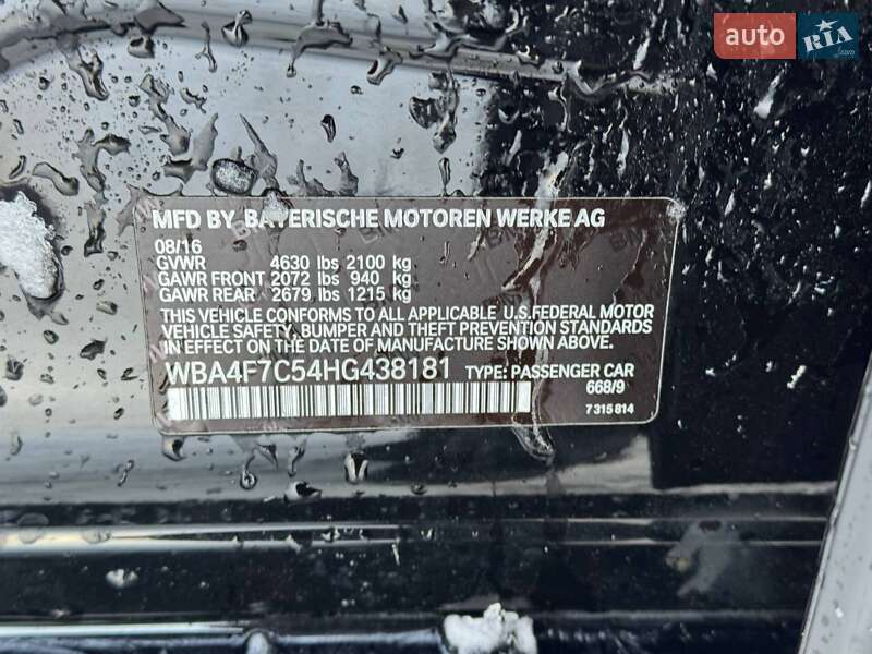 Купе BMW 4 Series 2016 в Ровно фото 7 Купе BMW 4 Series 2016 в Ровно