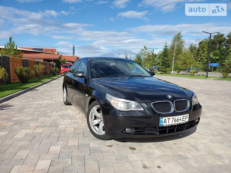 Седан BMW 5 Series 2005 в Івано-Франківську