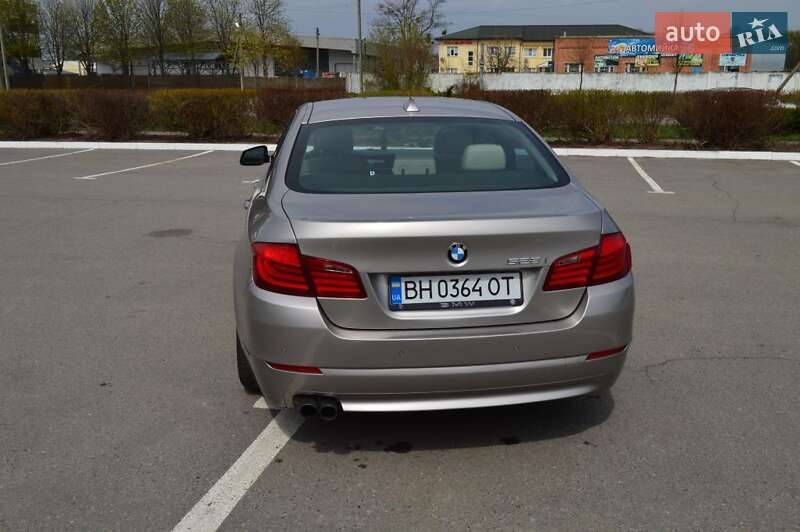 Седан BMW 5 Series 2012 в Полтаві