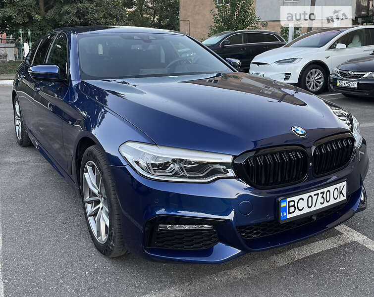 Седан BMW 5 Series 2017 в Львове