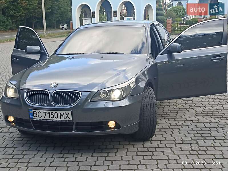 Седан BMW 5 Series 2006 в Львове