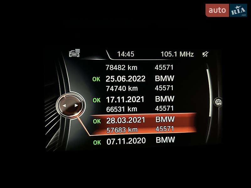 Седан BMW 5 Series 2015 в Запоріжжі