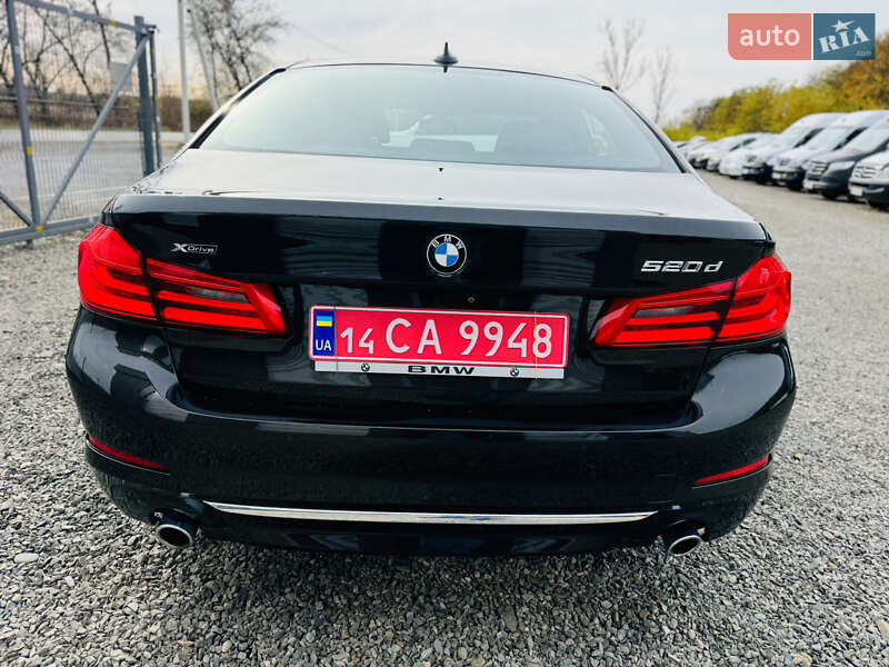 Седан BMW 5 Series 2018 в Іршаві