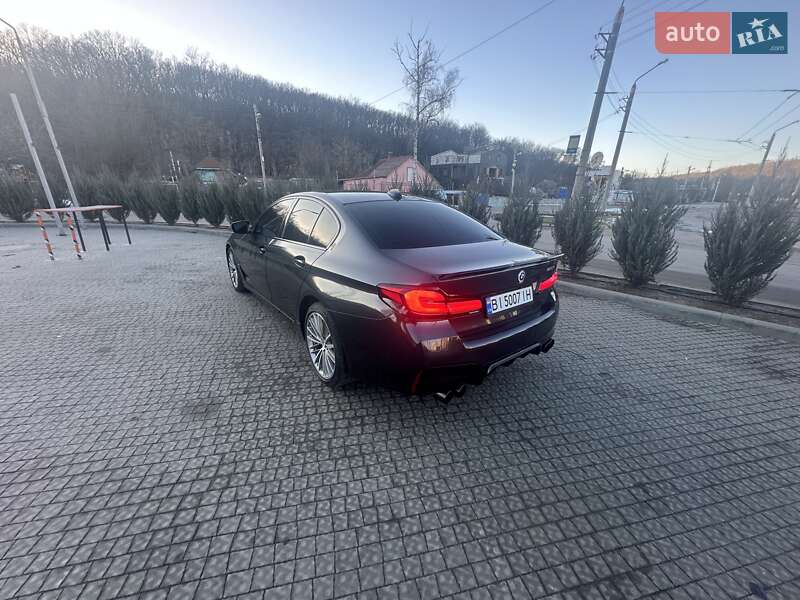 Седан BMW 5 Series 2019 в Полтаві