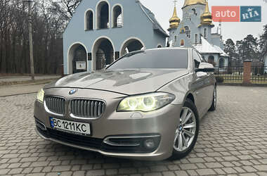 Седан BMW 5 Series 2015 в Львові