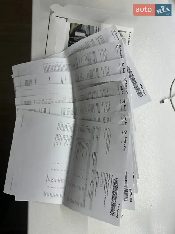 Седан BMW 5 Series 2009 в Одесі документ