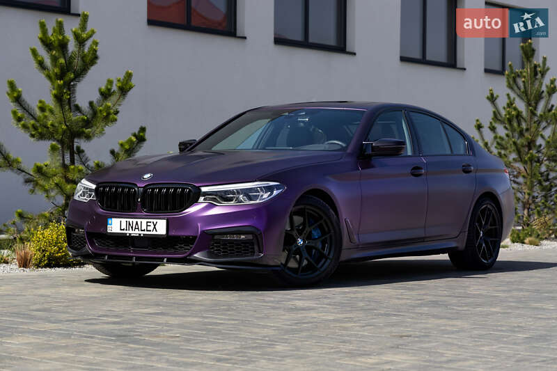 Седан BMW 5 Series 2018 в Луцьку
