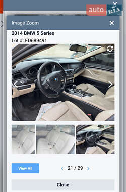 Седан BMW 5 Series 2013 в 