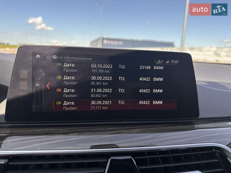 Седан BMW 5 Series 2018 в Львове