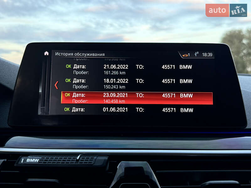 Седан BMW 5 Series 2016 в Житомире